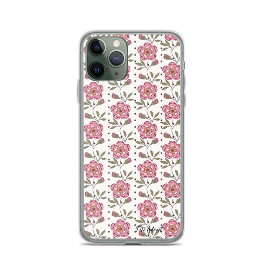 Royal_Rose_Porcelain_Clear_Phonecase_iPhone