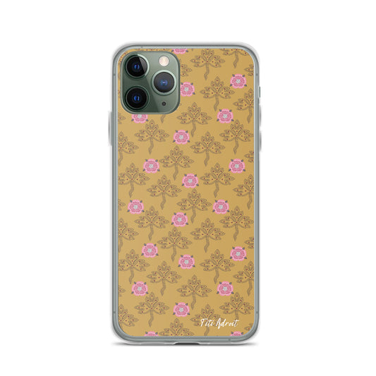 Royal_Honey_Pink_Clear_Phonecase_iPhone