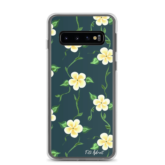 Canary_Spruce_Flower_Clear_Phonecase_Samsung